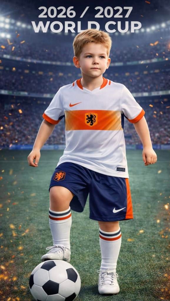 Voetbal outfit kind, Tickets en Kaartjes, Eén persoon