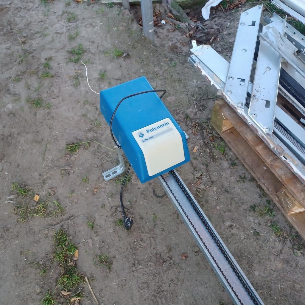 Garagedeur  elektrische polynorm, Ophalen, Gebruikt, Garagedeur, 120 cm of meer