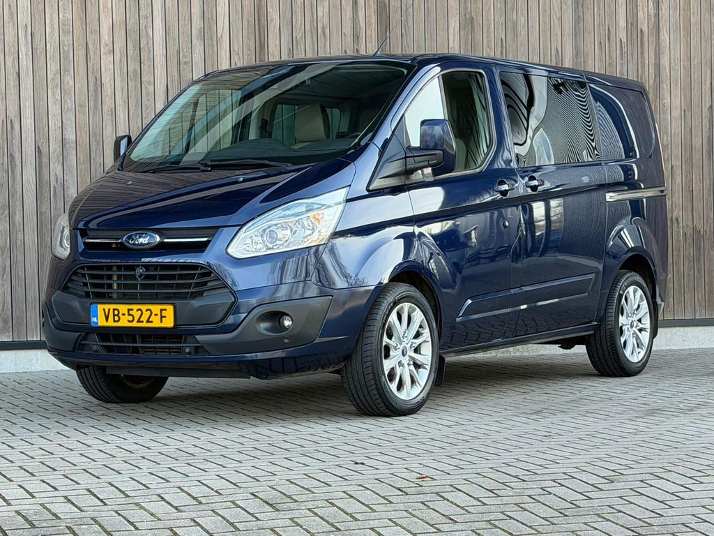 Ford Transit Custom 270 2.2 TDCI L1H1 Limited DC |5-pers|, Voorwielaandrijving, Euro 5, 125 pk, Gebruikt