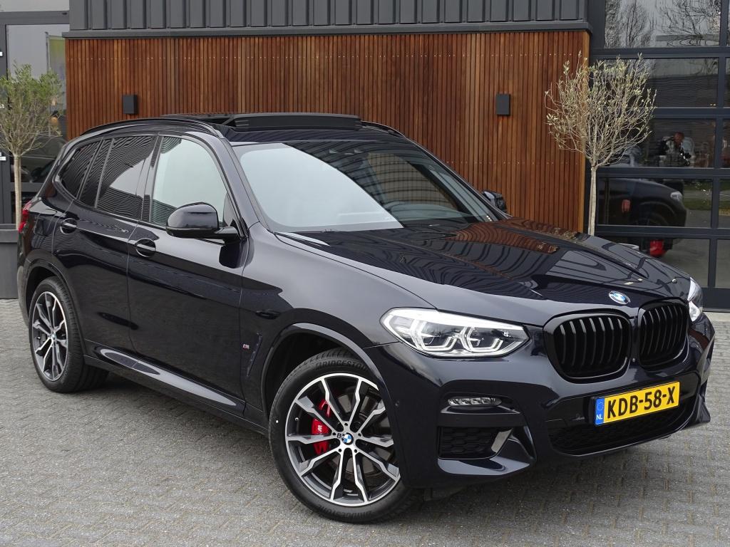BMW X3 30e 292PK X-drive M-sport / Carbon / 360° / Pano /, Automaat, Gebruikt, 4 cilinders, Leder