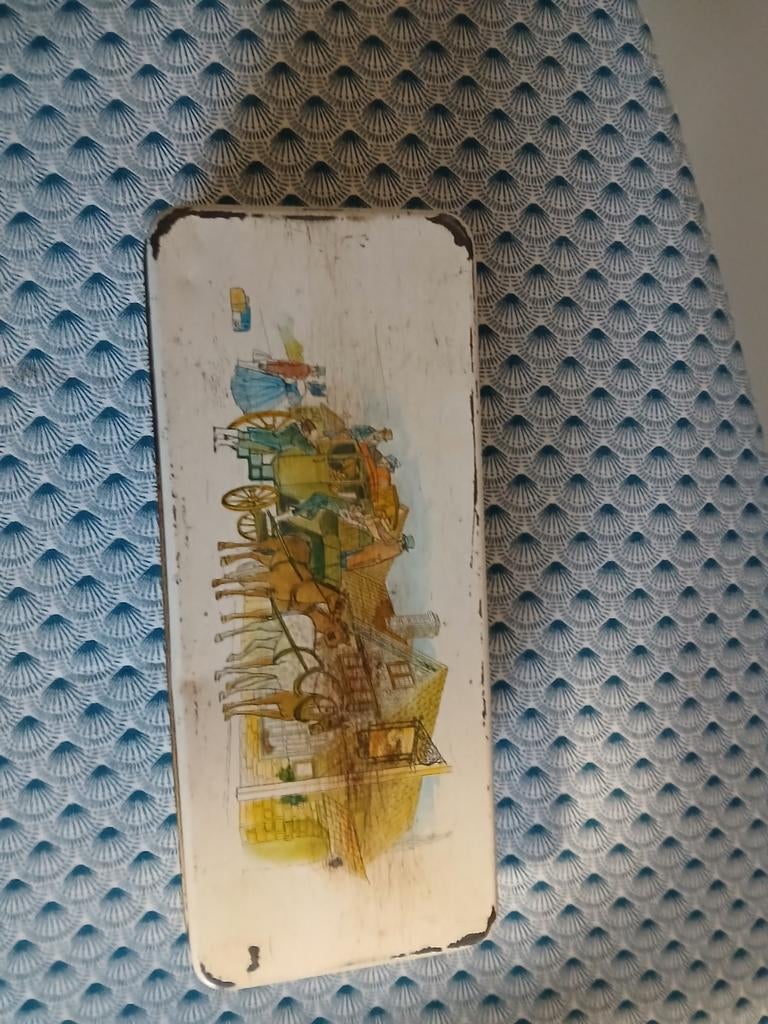 Vintage Pickwick theeblikken, Verzamelen, Ophalen of Verzenden, Gebruikt, Thee, Pickwick