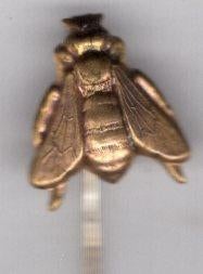 VESPA scooter koper wesp speldje ( G_230 ), Verzenden, Zo goed als nieuw, Transport, Speldje of Pin