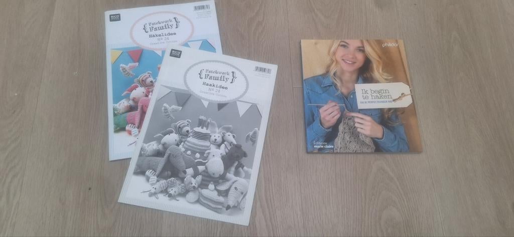 Diverse haakboeken te koop, Ophalen of Verzenden, Zo goed als nieuw, Haken, Patroon of Boek