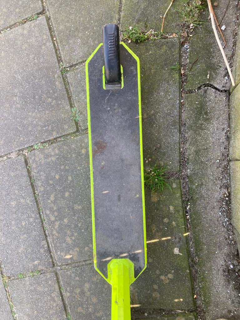 Oxelo stuntstep geel/zwart, Fietsen en Brommers, Steps, Ophalen, Gebruikt, Gewone step