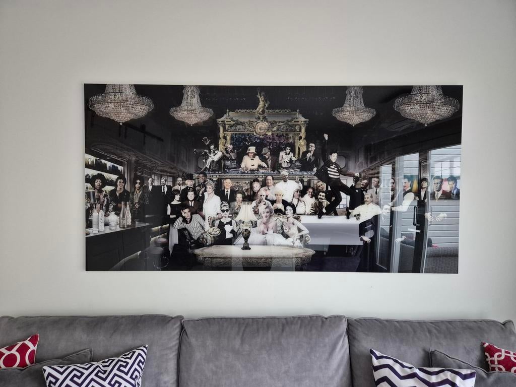 A Wonderful World, Cobra Art, limited edition, Huis en Inrichting, Ophalen, Oorspronkelijke maker, 125 cm of meer, Zo goed als nieuw