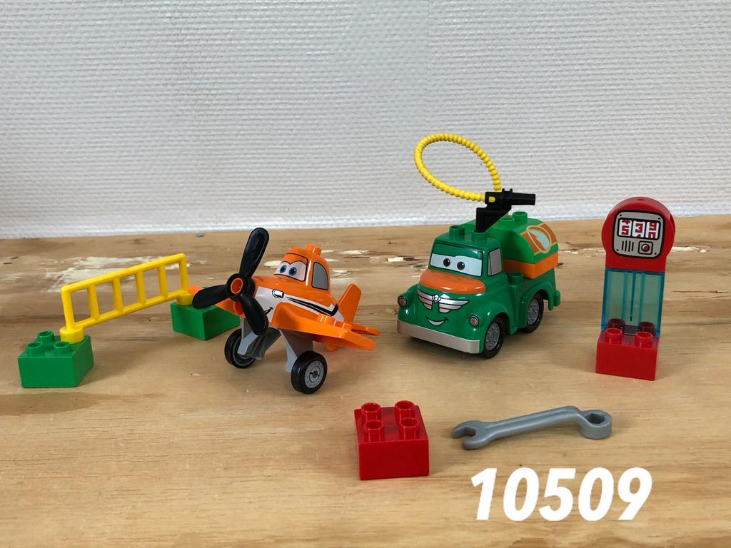 Duplo planes Dusty en Chug 10509 (compleet) 5, Ophalen of Verzenden, Zo goed als nieuw, Complete set, Duplo