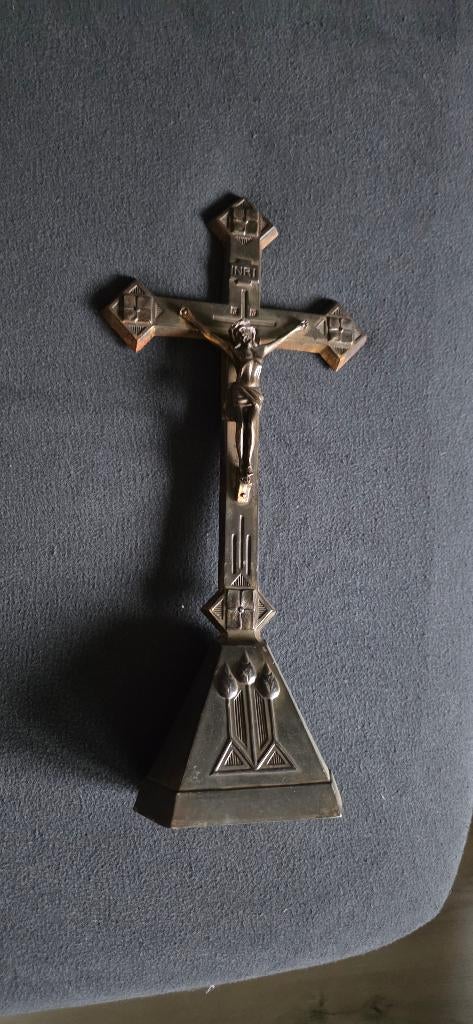 Kruisbeeld, Antiek en Kunst, Antiek | Religie, Ophalen of Verzenden