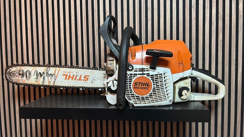 Stihl ms 400 c kettingzaag motorzaag stihl, Ophalen, Zo goed als nieuw