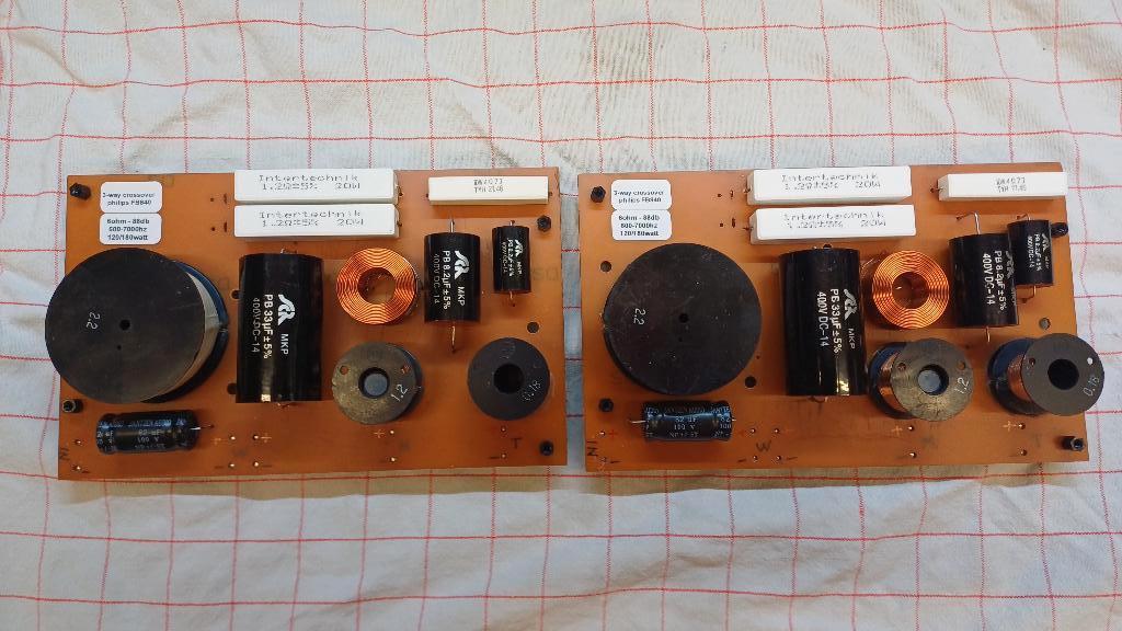 Philips FB840 crossover bijna volledig vernieuwd met betere, Audio, Tv en Foto, Luidsprekers, Overige merken, Refurbished, Ophalen of Verzenden