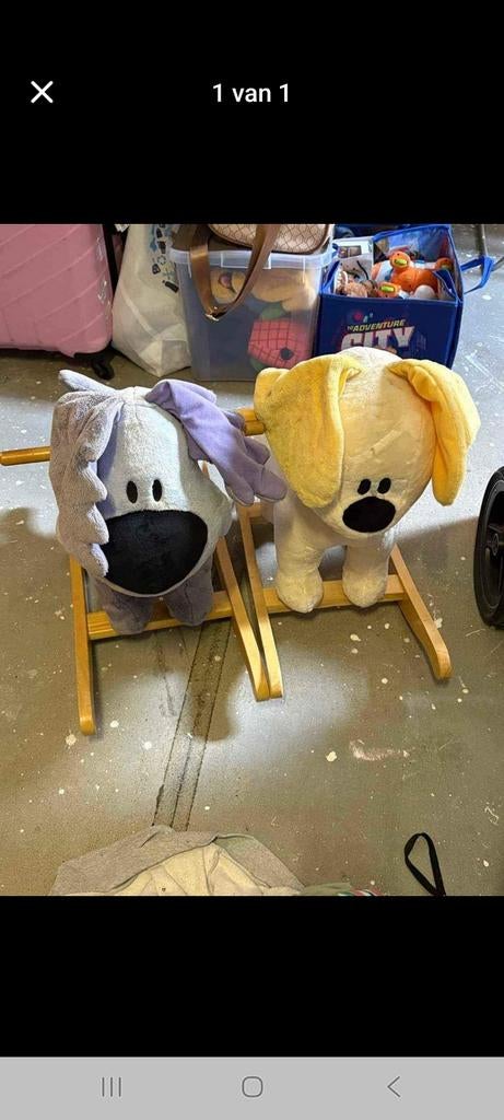 Woezel en pip hobbelpaardjes, Ophalen of Verzenden