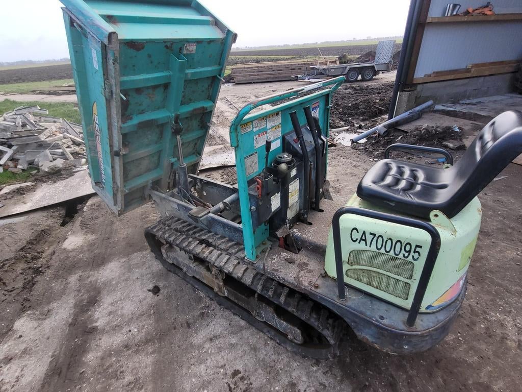 rupsdumper yanmar, Ophalen, Dumper