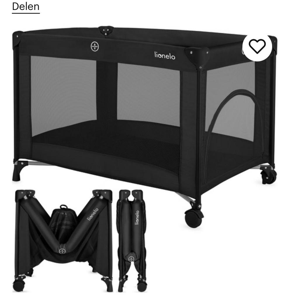 Twee inklapbare campingbedjes met verschoningplateau, Ophalen, Zo goed als nieuw, Reisbedje