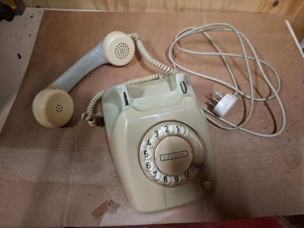 PTT Telefoon  Draaischijftelefoon, Ophalen of Verzenden, Gebruikt, Met draaischijf