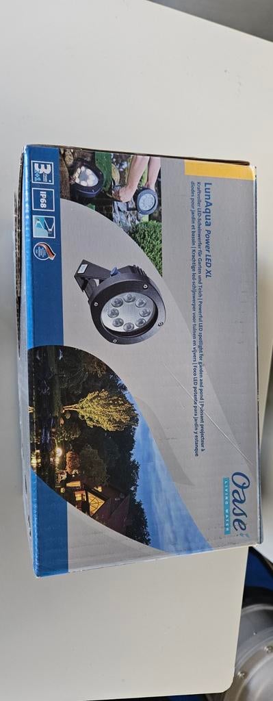 Oase Lunaqua power led xl 4000 spot, Ophalen, Nieuw, Vijverstofzuiger