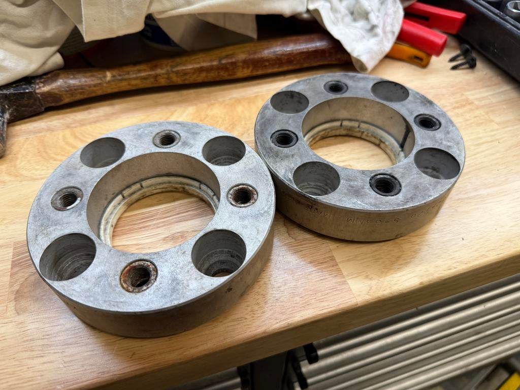 RH adapters 4x108 naar 4x100 35mm, Ophalen, Gebruikt