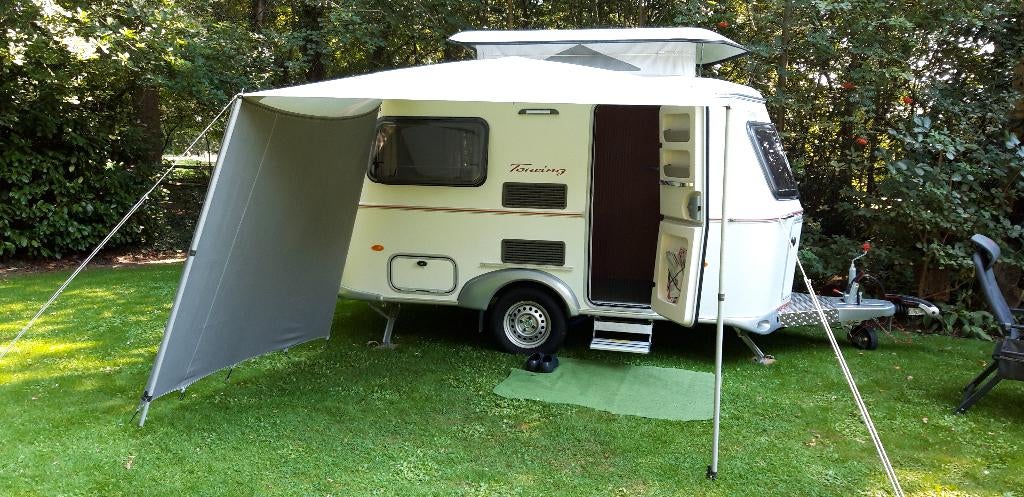 Eriba Touring 320 (2020) – Lichtgewicht & Zeer compleet, 90 kg, Rondzit, Particulier, Luifel