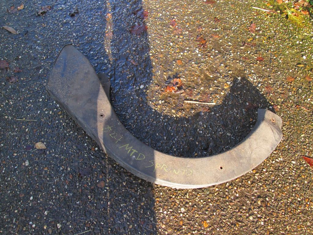 Uitwerpkap MTD Sprinto Yard Man DX70 White Yard Bug Gutbrod, Ophalen of Verzenden, Gebruikt, 50 cm of meer