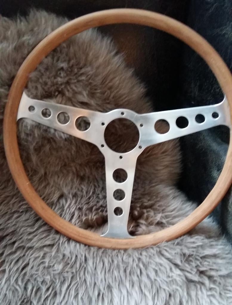 COLLAUDO VALDOLONA PERSONAL houten stuur 3 spaaks 380mm 1967, Auto-onderdelen, Ophalen of Verzenden, Gebruikt, Porsche