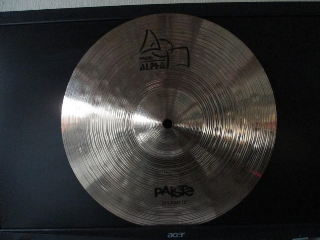 Paiste Cymbel 12" Splash, Muziek en Instrumenten, Ophalen of Verzenden, Zo goed als nieuw, Overige merken