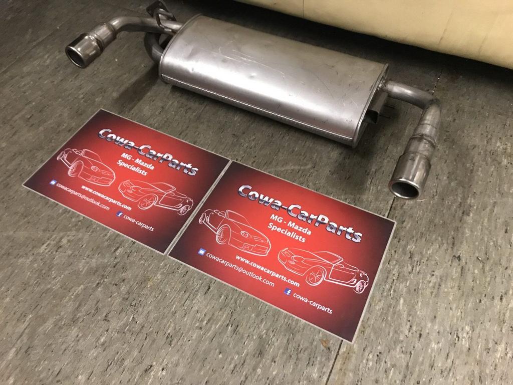 mg tf mgtf mgf mg f mk1 uitlaat standaard, Auto-onderdelen, Uitlaatsystemen, -, -, Nieuw, Ophalen of Verzenden