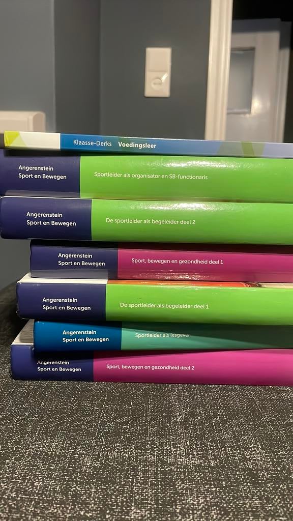 Sport en bewegen studieboeken, Boeken, Ophalen of Verzenden, Zo goed als nieuw, Overige niveaus, Nederlands