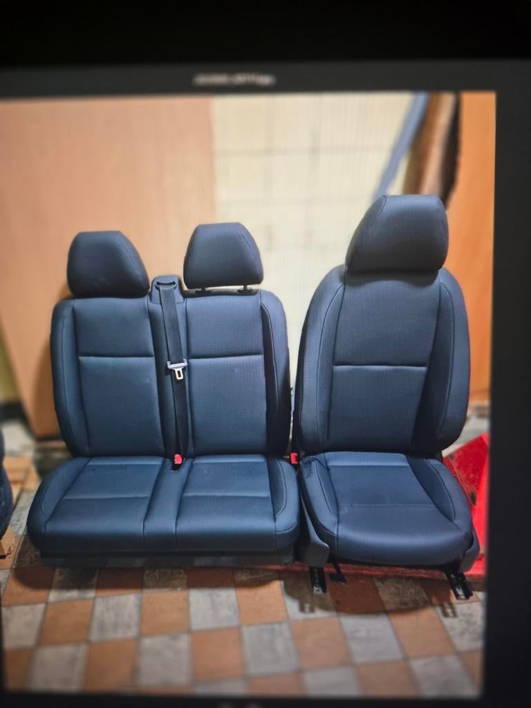 stoelen nieuws lederen9 zwart mercedes vito taurer 447 alls, Auto-onderdelen, Interieur en Bekleding, Ophalen of Verzenden, Nieuw