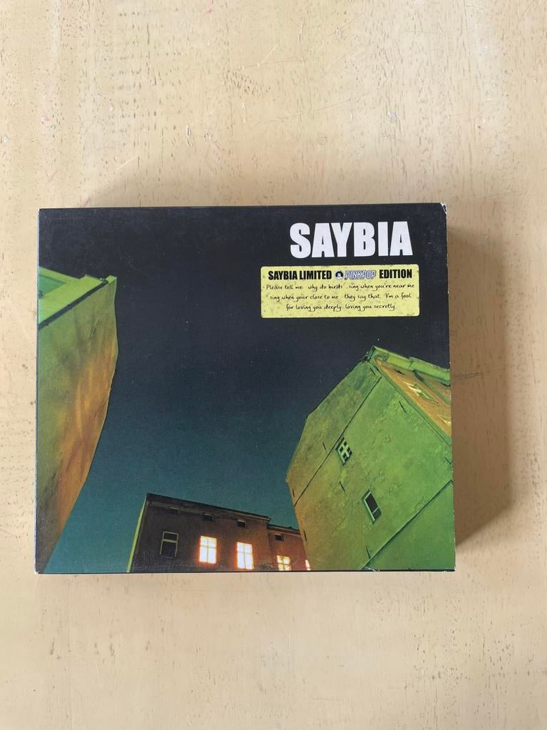 Saybia The second you sleep, Cd's en Dvd's, Ophalen of Verzenden, Zo goed als nieuw