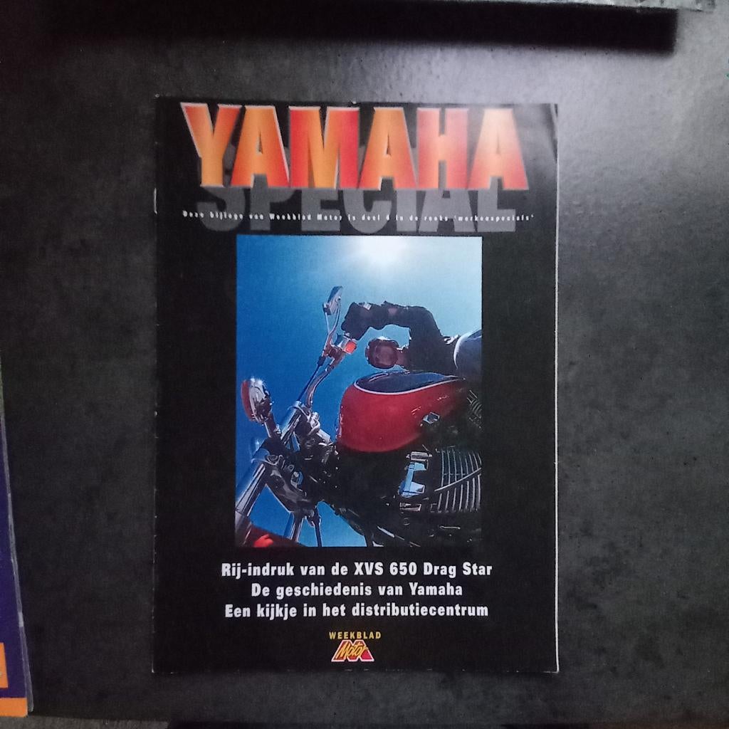 Folder rij indruk van verschillende motoren., Ophalen of Verzenden, Gebruikt, Motoren