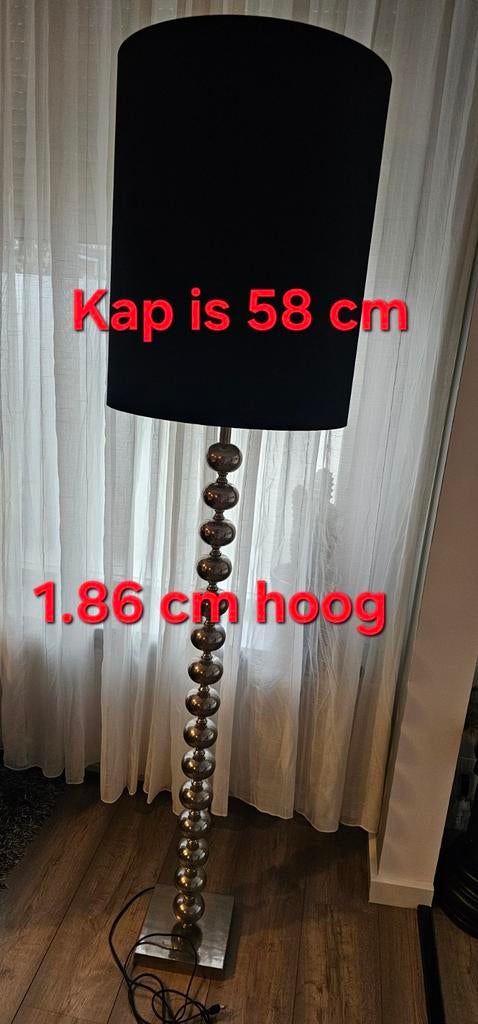 Vloerlamp, staande lamp, vloer staande,, Ophalen, Gebruikt, Eric Kuster, 150 tot 200 cm