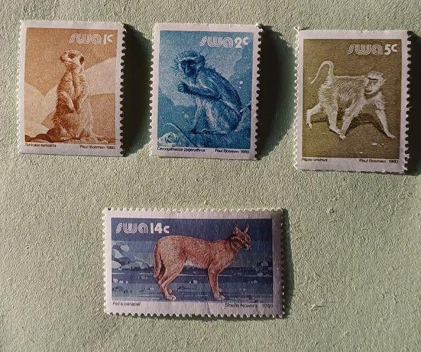 ZuidWest-Afrika [SWA] 1980 en 1986, Ophalen of Verzenden, Overige landen, Postfris