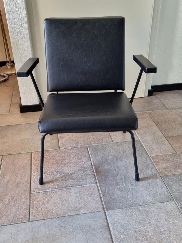 Prachtige Gispen Rietveld stoelen set van 2 beschikbaar, Huis en Inrichting, Stoelen, Ophalen, Gebruikt, Twee, Zwart