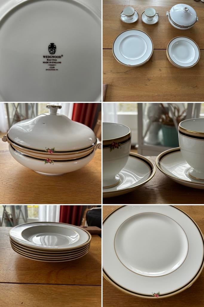 Wedgwood Bone China Servies - Clio, Ophalen, Nieuw, Wedgwood, Porselein
