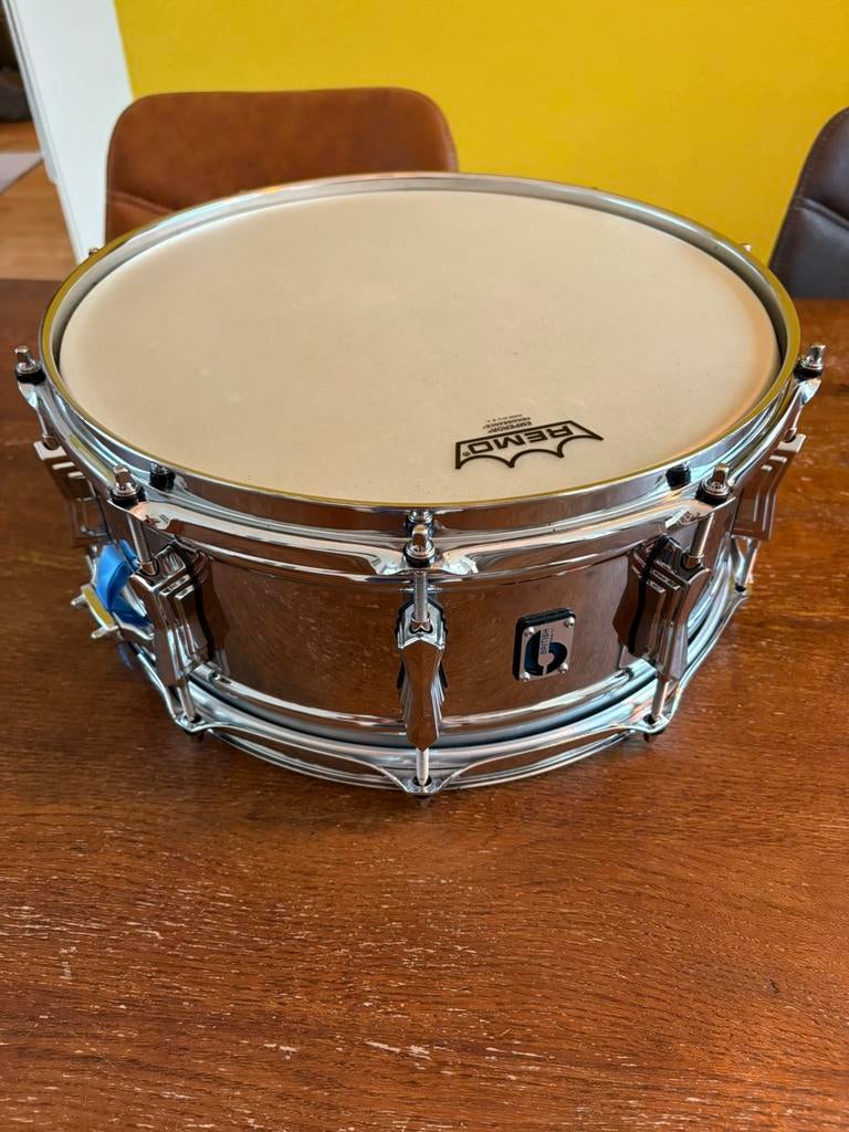 British Drums Blue Bird snare, Ophalen, Zo goed als nieuw, Overige merken