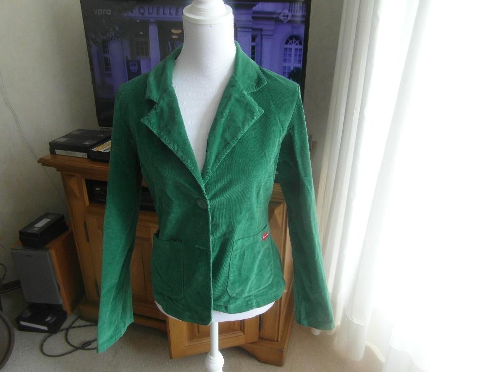 donkergroene blazer, Ophalen of Verzenden, Nieuw, Maat 38/40 (M), Groen