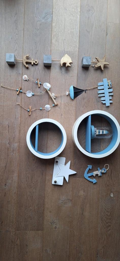 Decoratieve maritieme set, Ophalen, Gebruikt