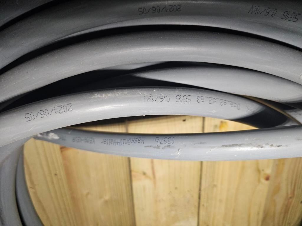 27 Meter YMvK 5x16mm², Ophalen of Verzenden, Nieuw, Kabel of Snoer