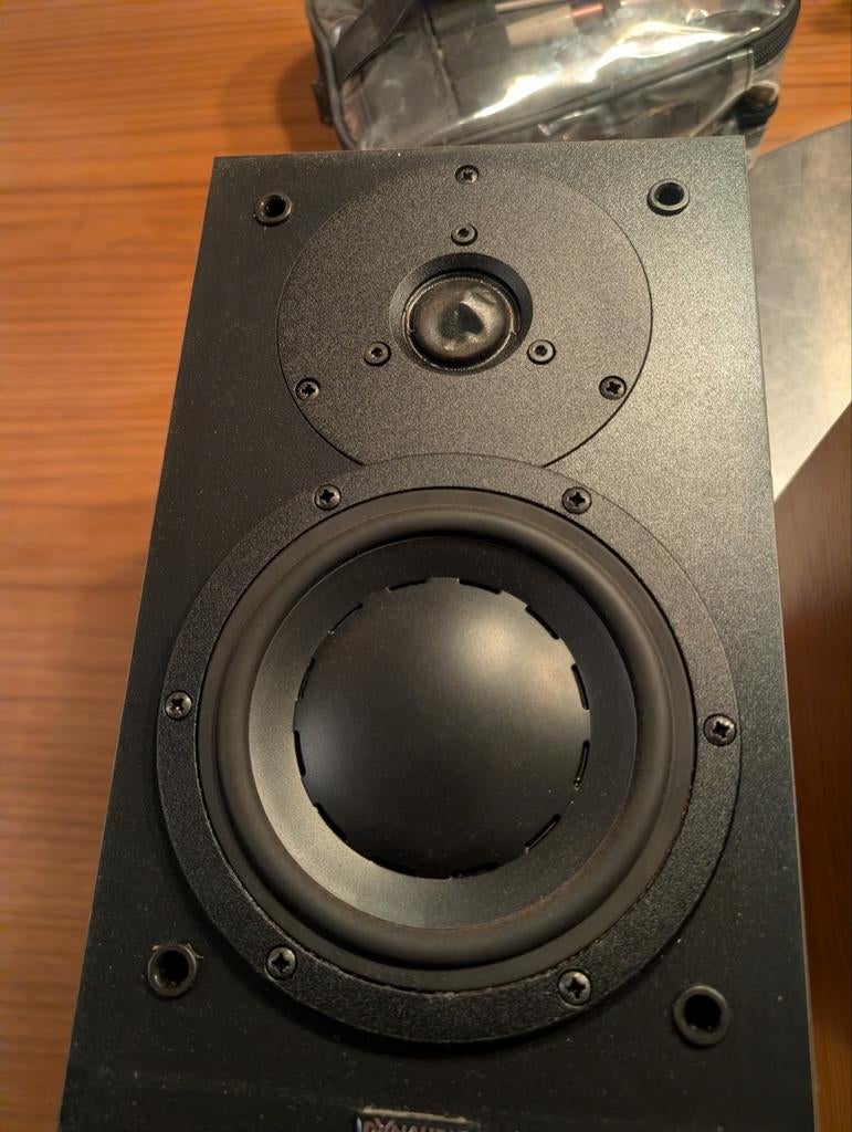 Dynaudio Audience 40 - Prima Staat, Tweeters met deukjes, Audio, Tv en Foto, Luidsprekers, Ophalen, Gebruikt, Front, Rear of Stereo speakers