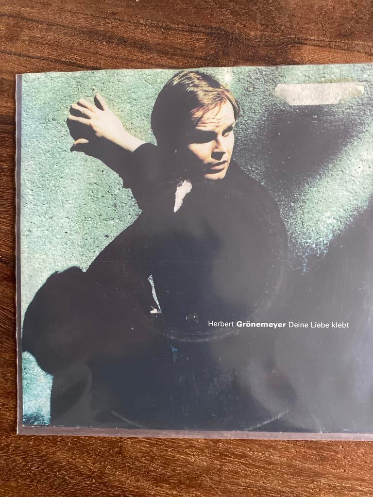 Herbert Grönemeyer - Deine Liebe klebt - Vinyl Single, Ophalen of Verzenden, 1980 tot 2000, Zo goed als nieuw, 12 inch
