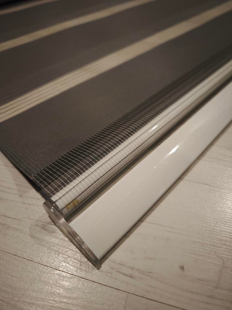 Grijze Dag/Nacht Rolgordijn 90x210cm - Uitstekende Staat, 200 cm of meer, Zo goed als nieuw, 50 tot 100 cm, Ophalen of Verzenden