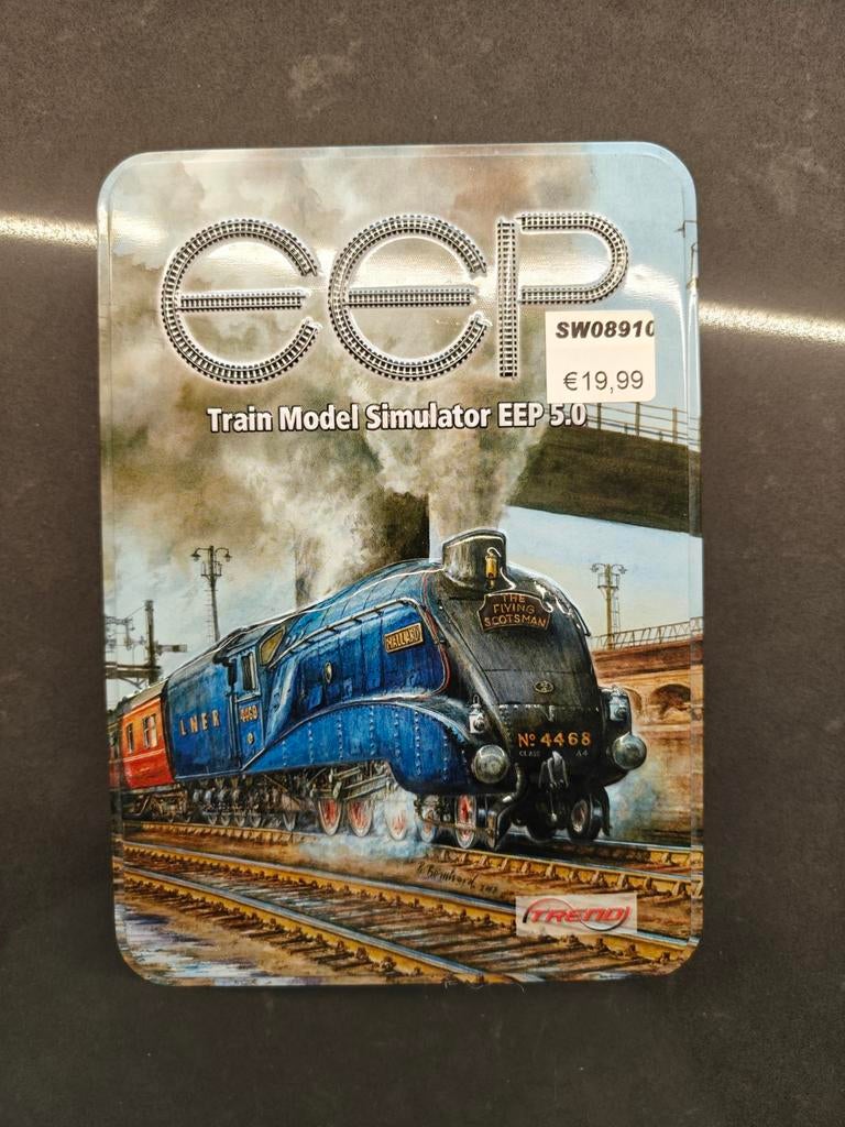 EEP Train Model Simulator 5.0 - Luxe Metalen Verpakking, Overige merken, Ophalen of Verzenden, Zo goed als nieuw, Groter dan 1:32
