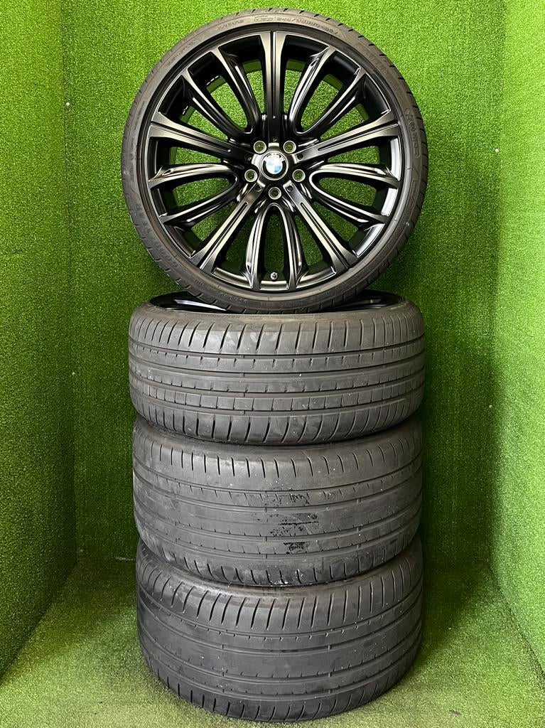 Originele 20 inch BMW velgen met banden 5-serie G30 G31, Banden en Velgen, Germany, Ophalen of Verzenden, Info@bmw.com