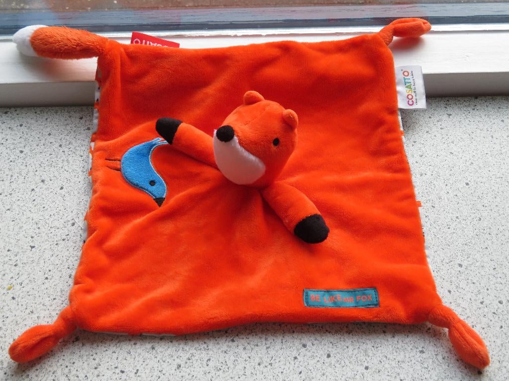 Knuffeldoek Vos Be Like Mr Fox COSATTO clever stuff for hap, Ophalen of Verzenden, Zo goed als nieuw, Overige typen
