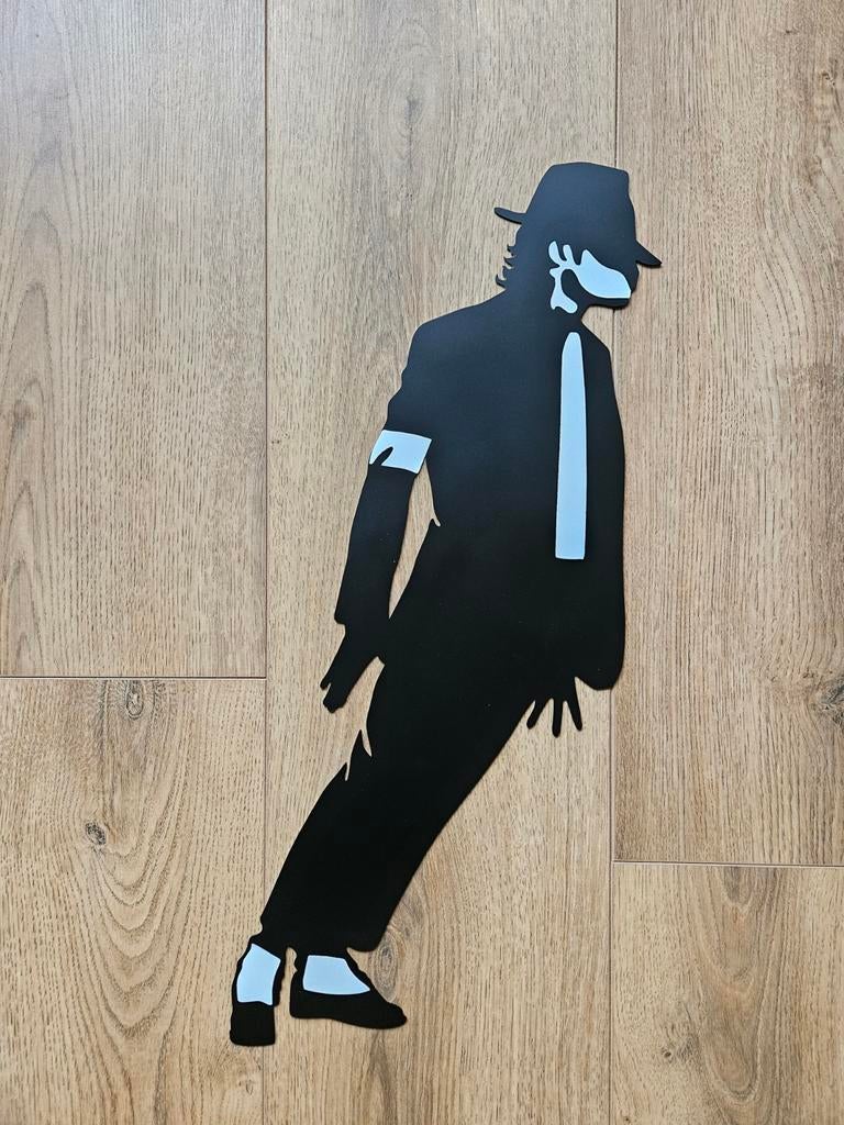 Michael Jackson wanddecoratie Smooth Criminal, Minder dan 50 cm, Nieuw, Ophalen of Verzenden, Minder dan 50 cm