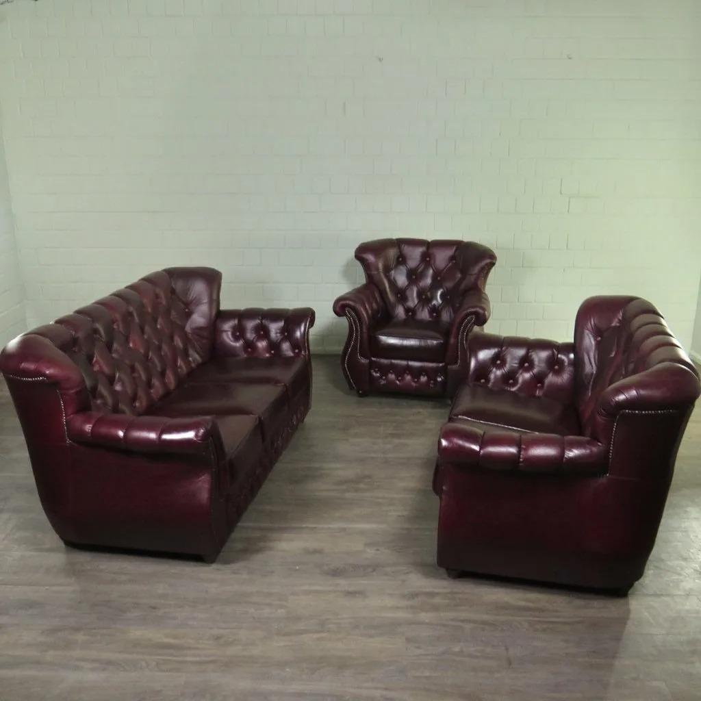 chesterfield in min 30 verschillende kleuren en modellen, Huis en Inrichting, Banken | Bankstellen, Nieuw, Hout, Leer, Stof, Ophalen