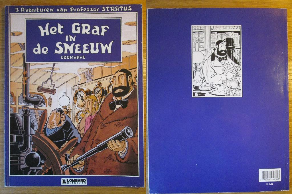 Professor Stratus 1 - Het graf in de sneeuw (SC), Eén stripboek, Ophalen of Verzenden, Gelezen