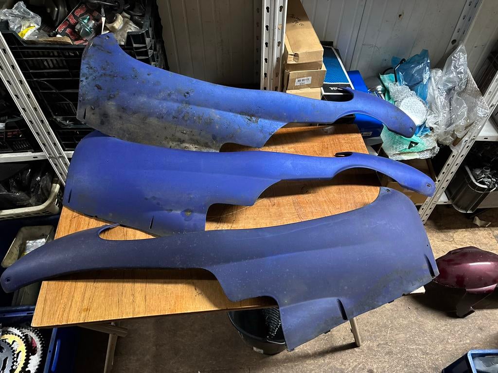 Peugeot Vivacity Onderspoiler Blauw, Fietsen en Brommers, Ophalen of Verzenden, Gebruikt, Kap, Peugeot