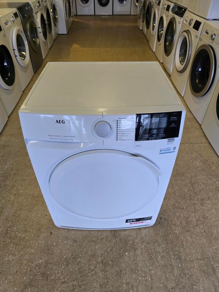 AEG 6000 Series condensdroger | 7 kilo | Gratis thuis 🚚✅️, Jirnsum, 6 tot 8 kg, Anti-kreukfase, Zo goed als nieuw