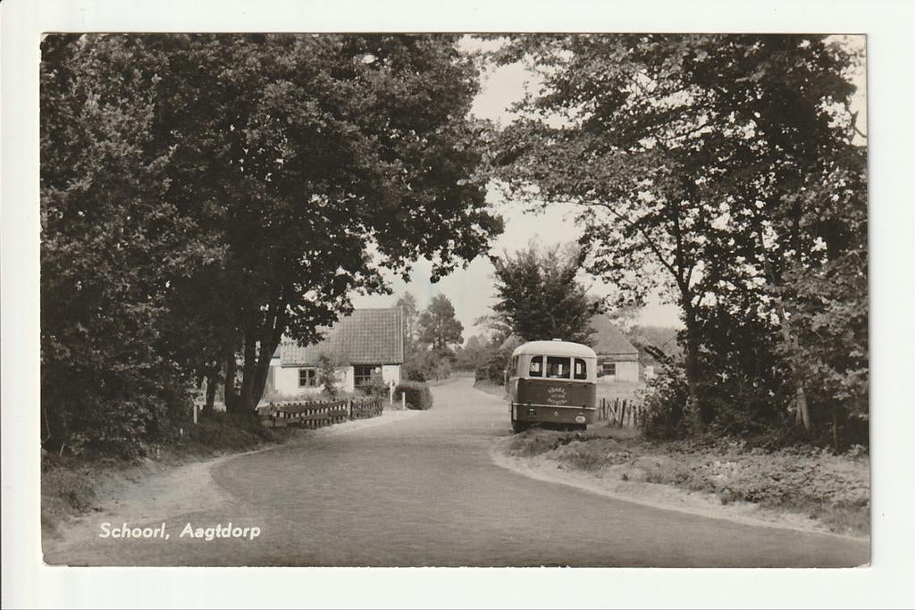 SCHOORL AAGTDORP NHADO BEDFORD DE SCHELDE ? BUS VOOR B WEGEN, Ophalen of Verzenden, 1940 tot 1960, Gelopen, Noord-Holland