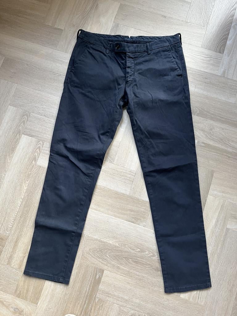 Dutch Dandies chino navy maat 48, Ophalen of Verzenden, Dutch Dandies, Gedragen, Maat 48/50 (M)
