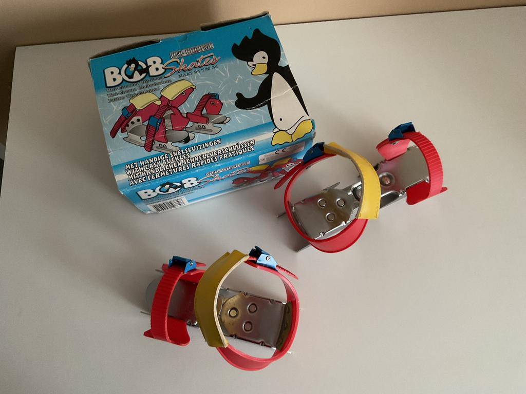 Bob glij-ijzers uni-Chrome maat 24/34 - weinig gebruikt, Ophalen of Verzenden, Zo goed als nieuw, Overige typen, Overige merken